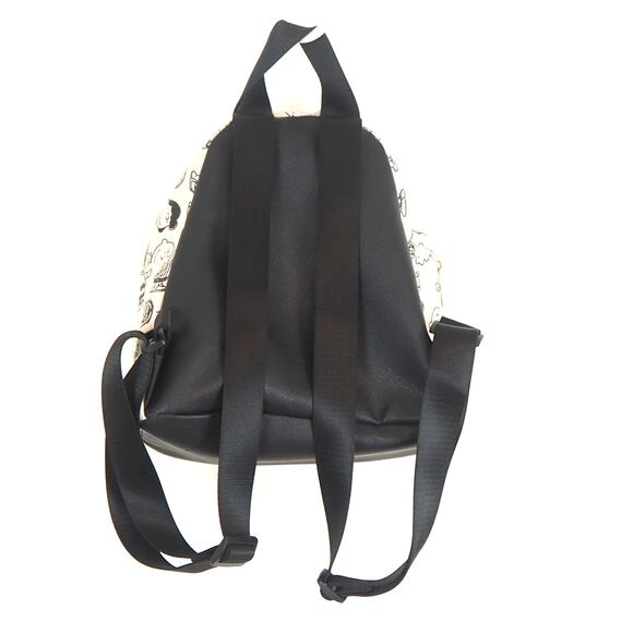 BioWorld Snoopy Charlie Brown Peanuts Gang Backpack White Black Cartoon Drawings - Picture 2 of 15